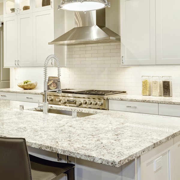where to buy granite countertops that go with hickory cabinets near me